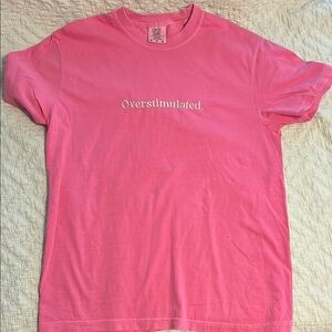 Pink Graphic T-Shirt
